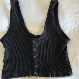 Out From Under for Urban Outfitters black crop tank